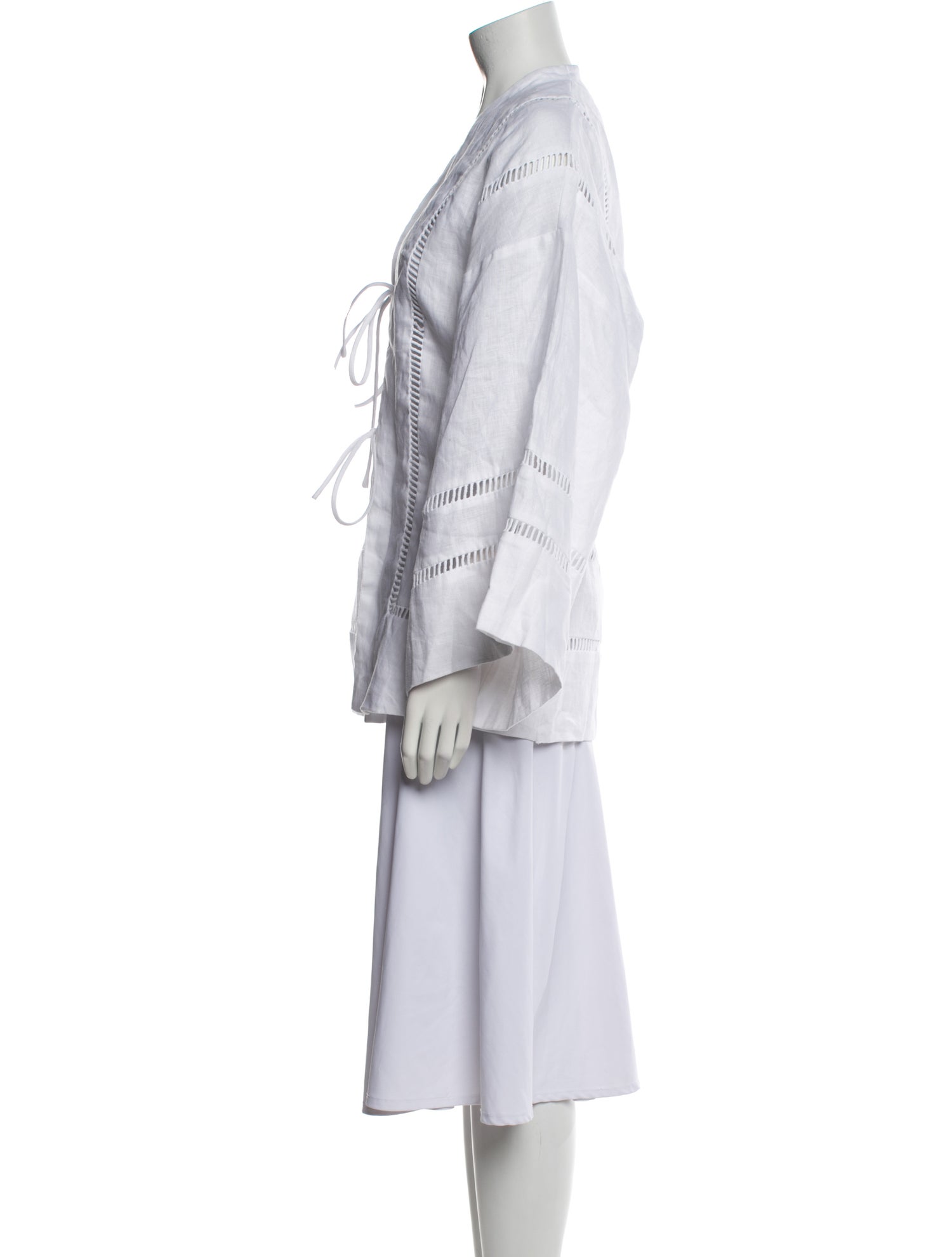 Dissh Linen V-Neck Tunic w/ Tags