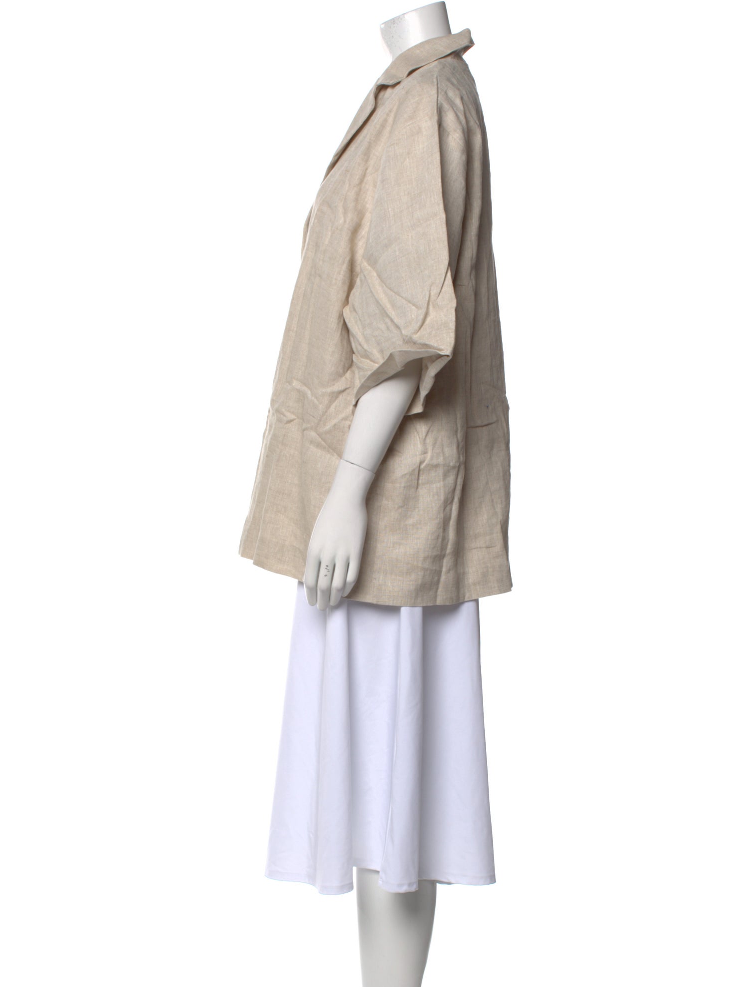 Dissh Linen Three-Quarter Sleeve Tunic