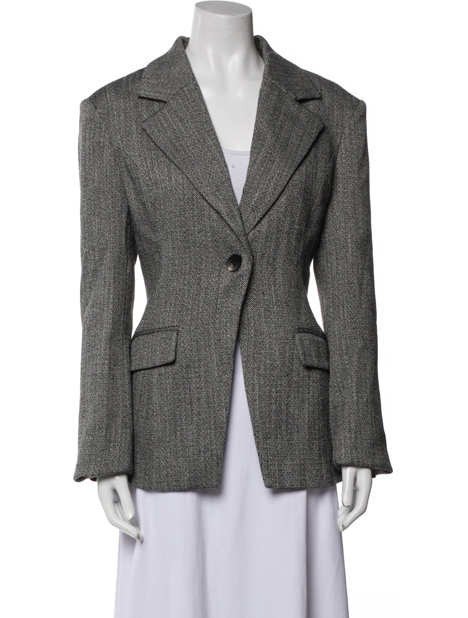 Dissh Tweed Pattern Blazer w/ Tags