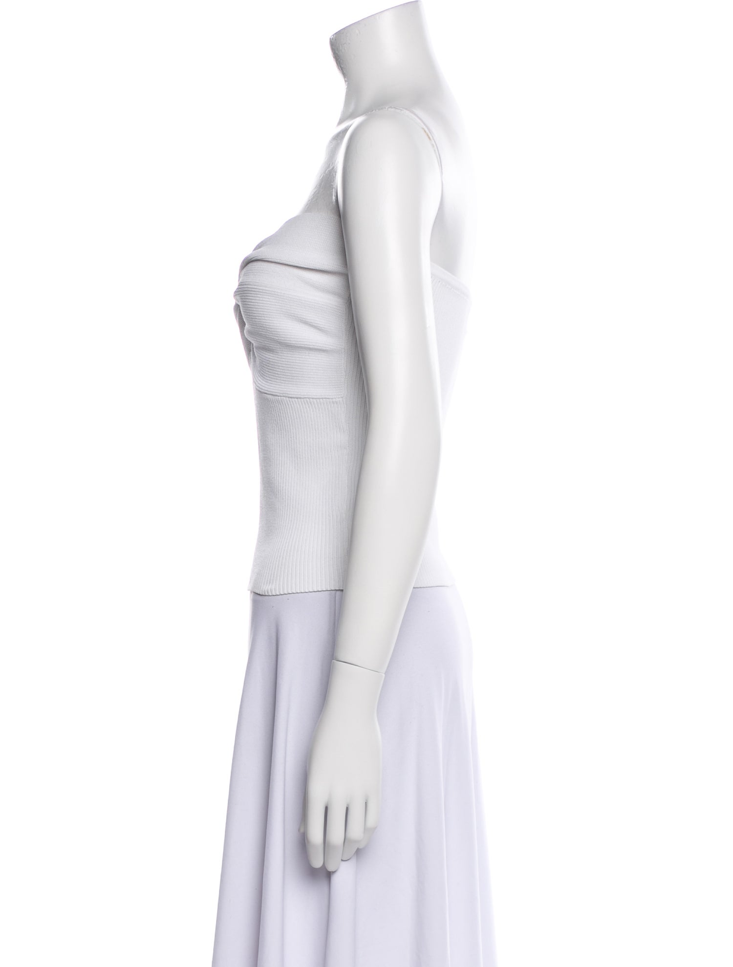 Dissh Strapless Crop Top