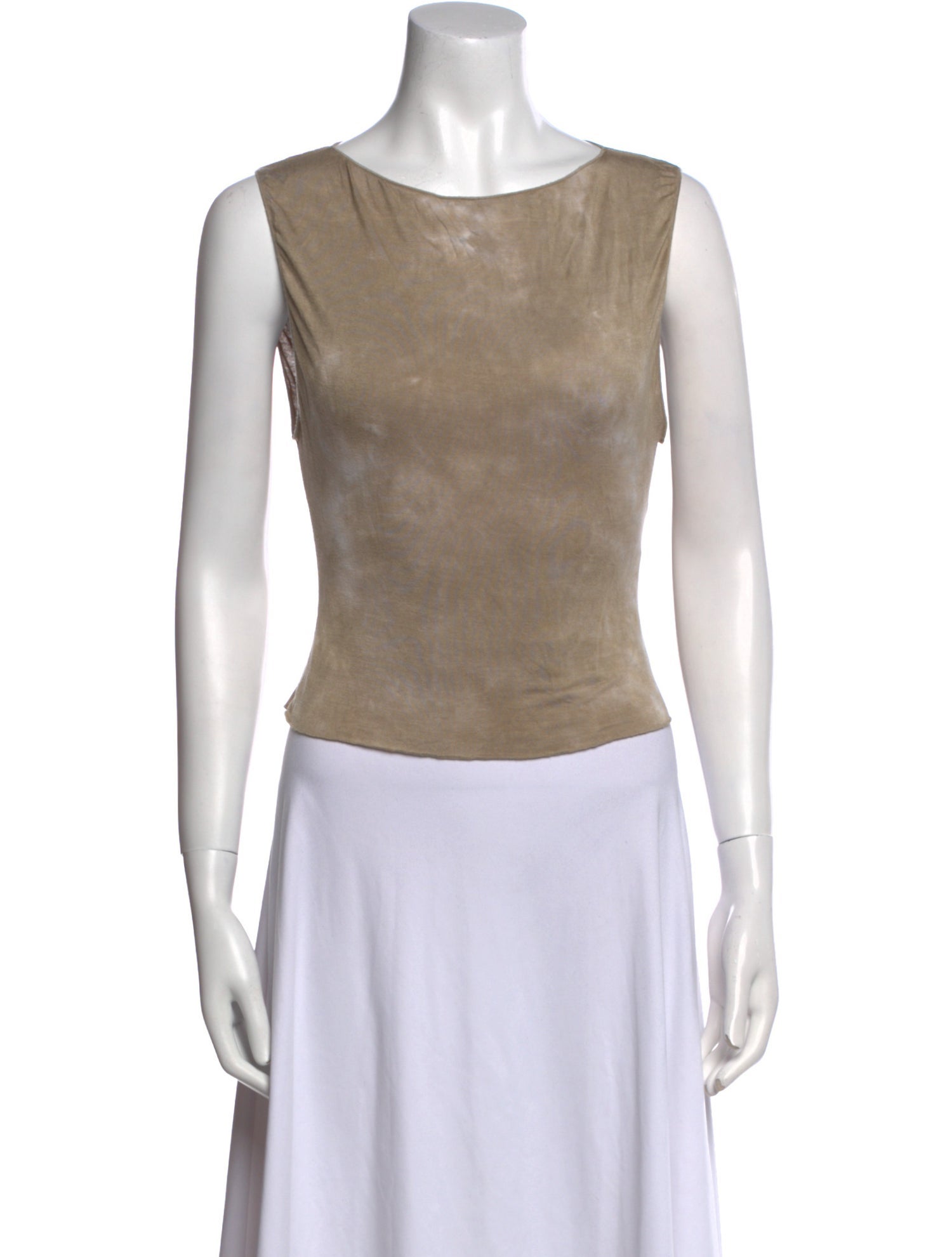 Dissh Scoop Neck Sleeveless Top