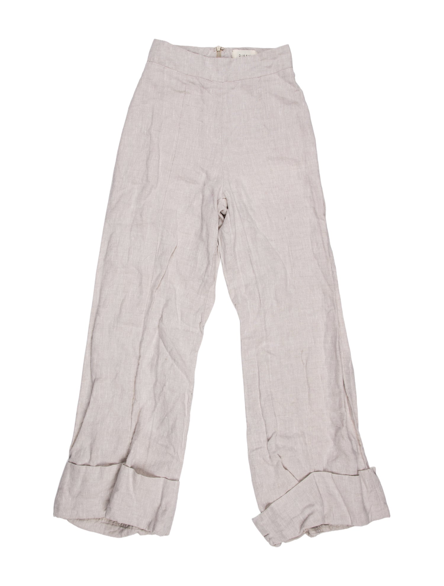 Dissh Linen Wide Leg Pants