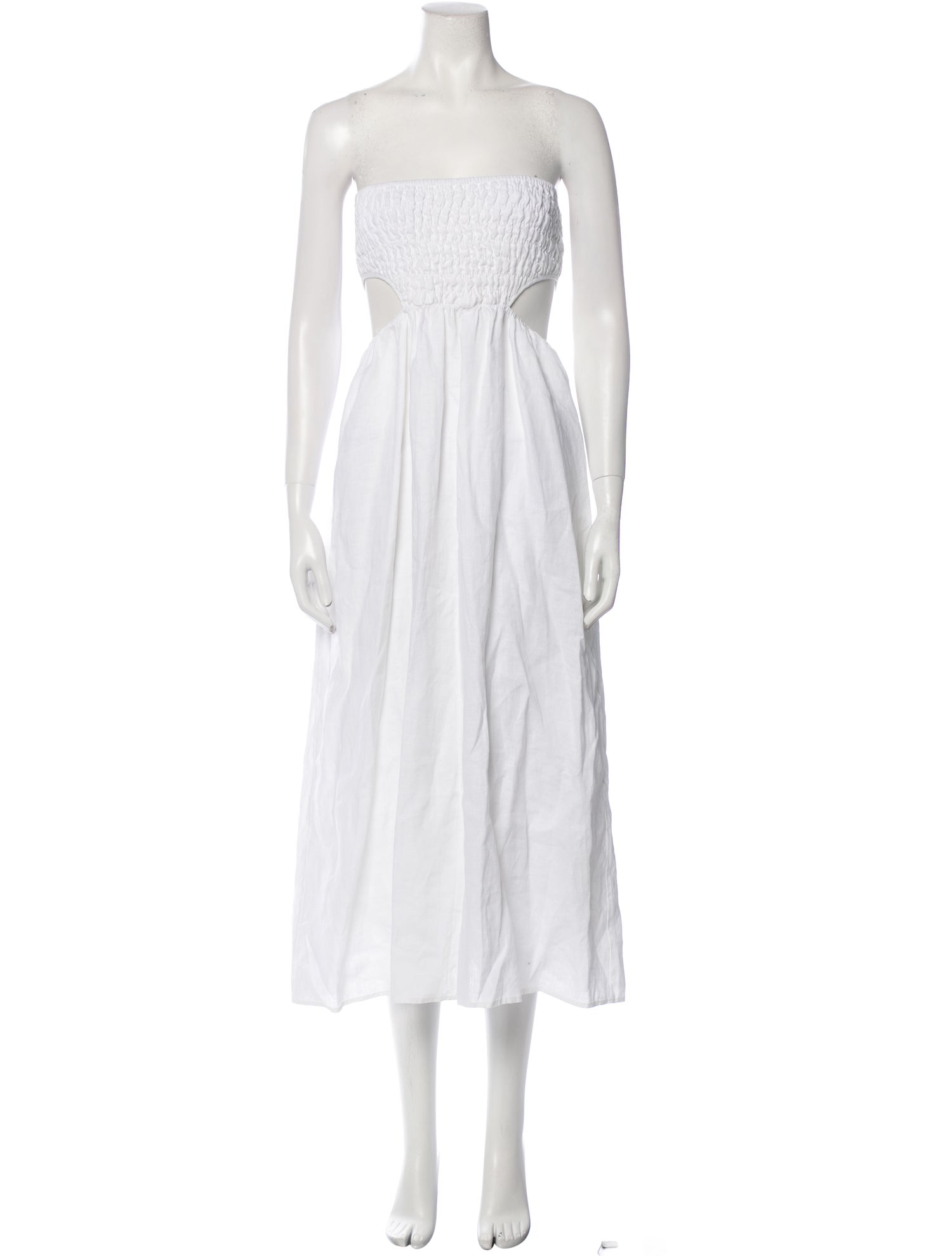 Dissh Linen Midi Length Dress