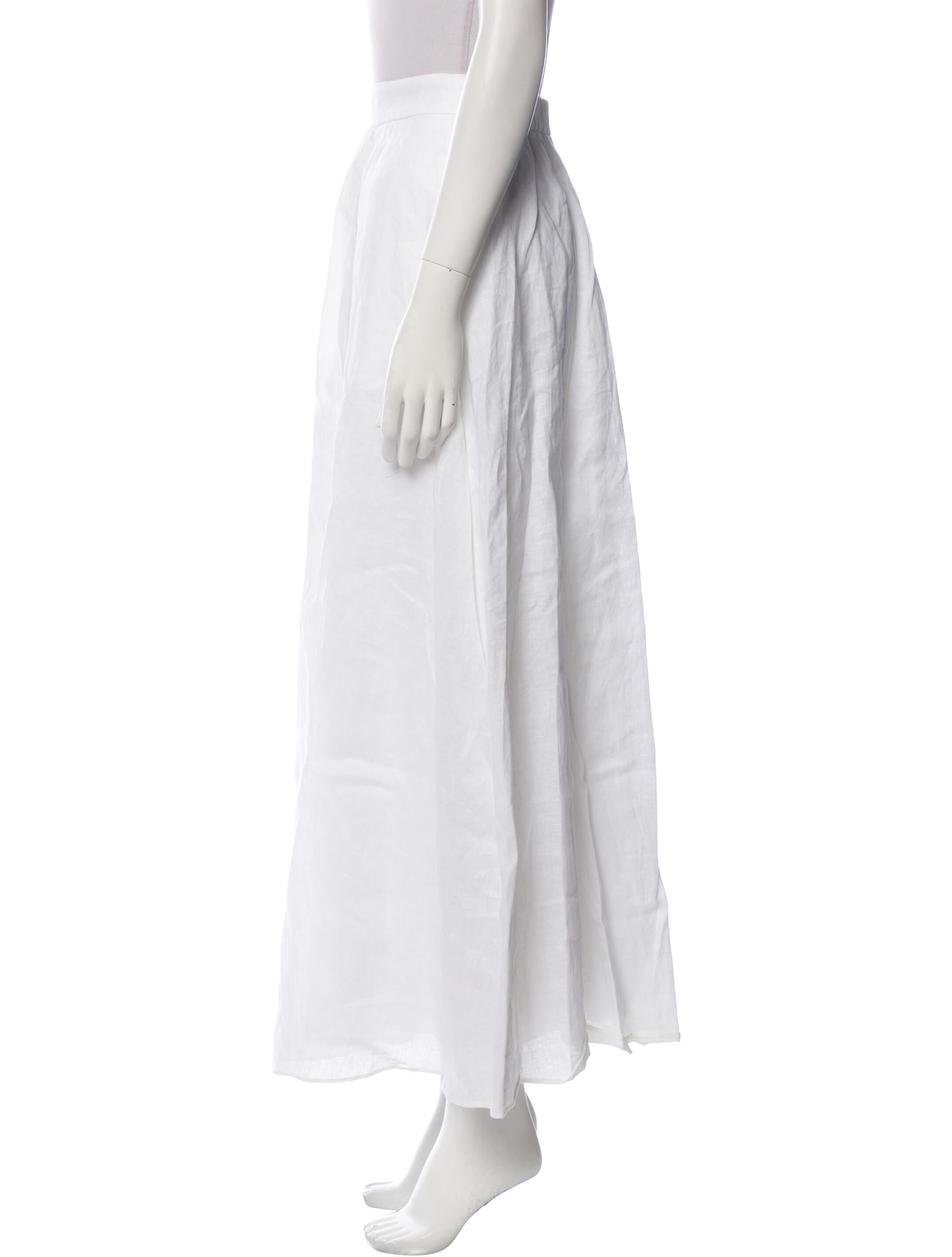 Dissh Linen Midi Length Skirt