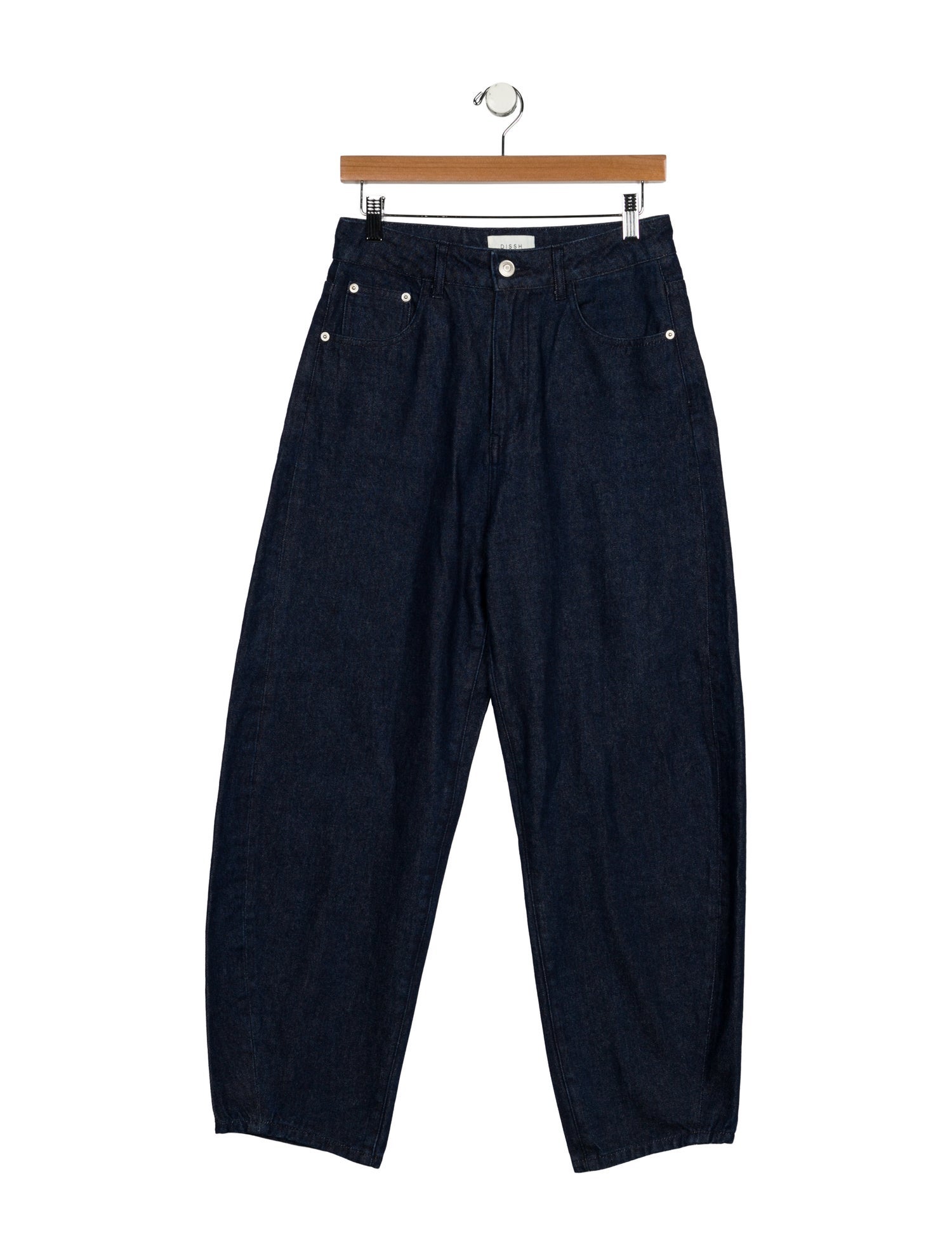 Dissh High-Rise Straight Leg Jeans