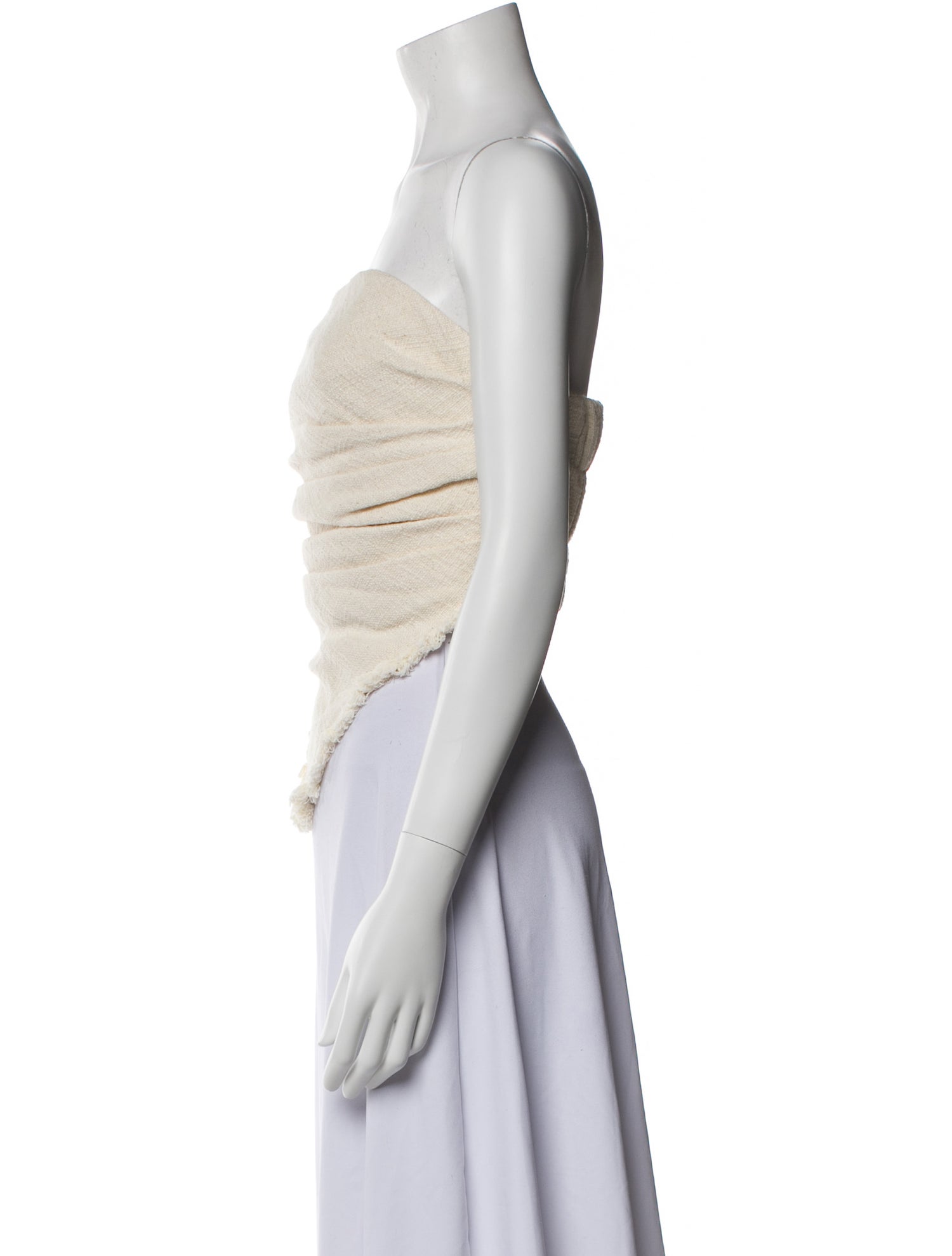 Dissh Strapless Crop Top