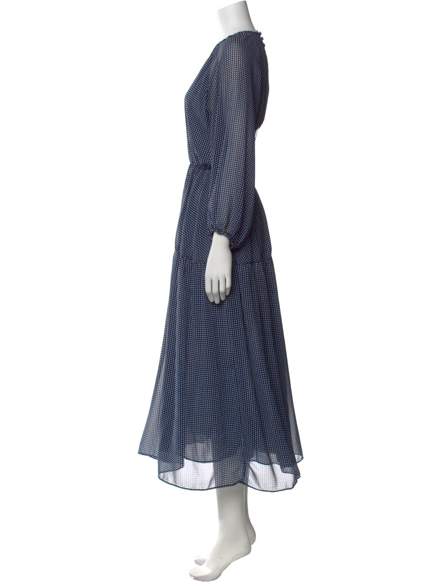 Dissh Polka Dot Print Long Dress