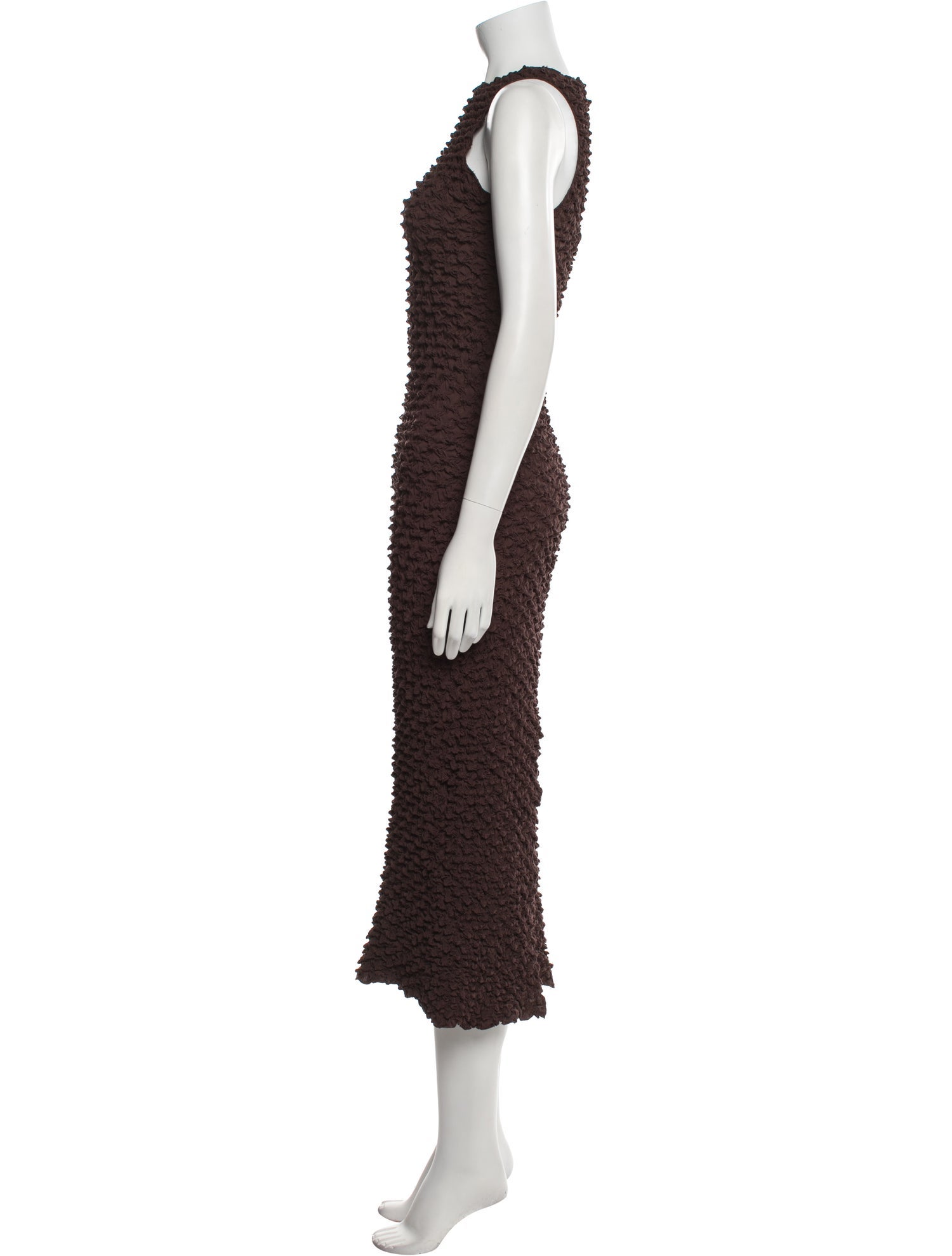 Dissh Crew Neck Midi Length Dress