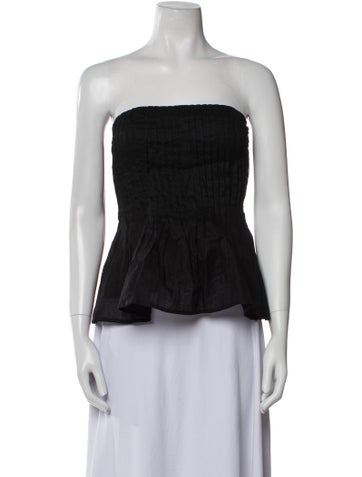 Dissh Tops Strapless Crop Top US 2 | XS