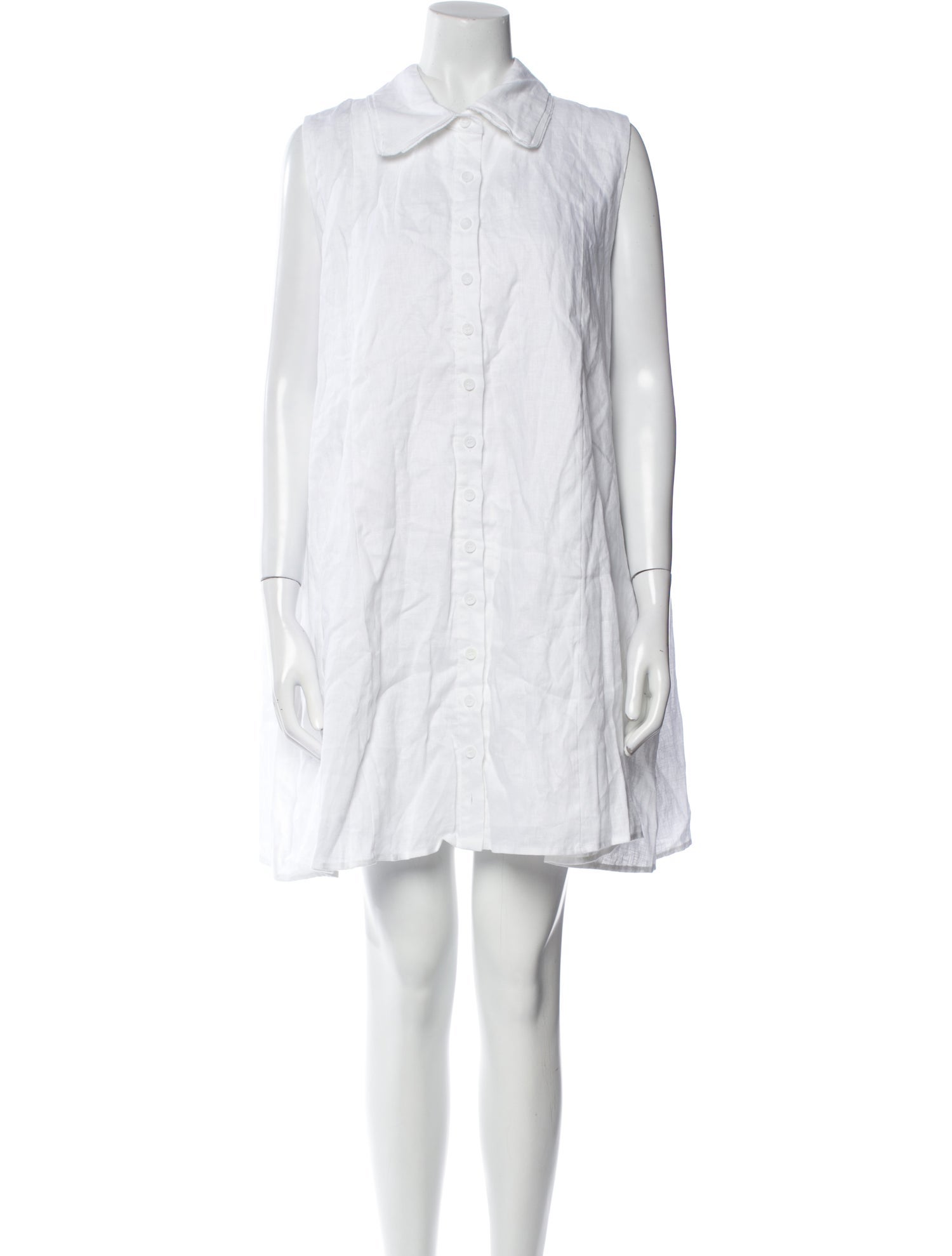 Dissh Linen Knee-Length Dress w/ Tags
