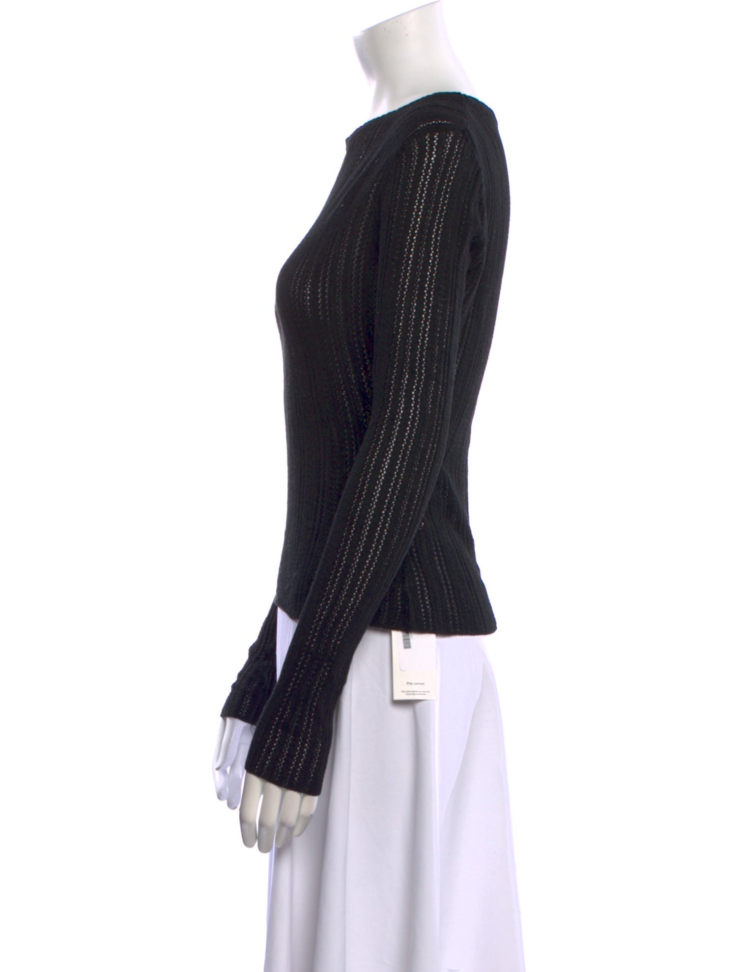 Dissh Crew Neck Long Sleeve Top