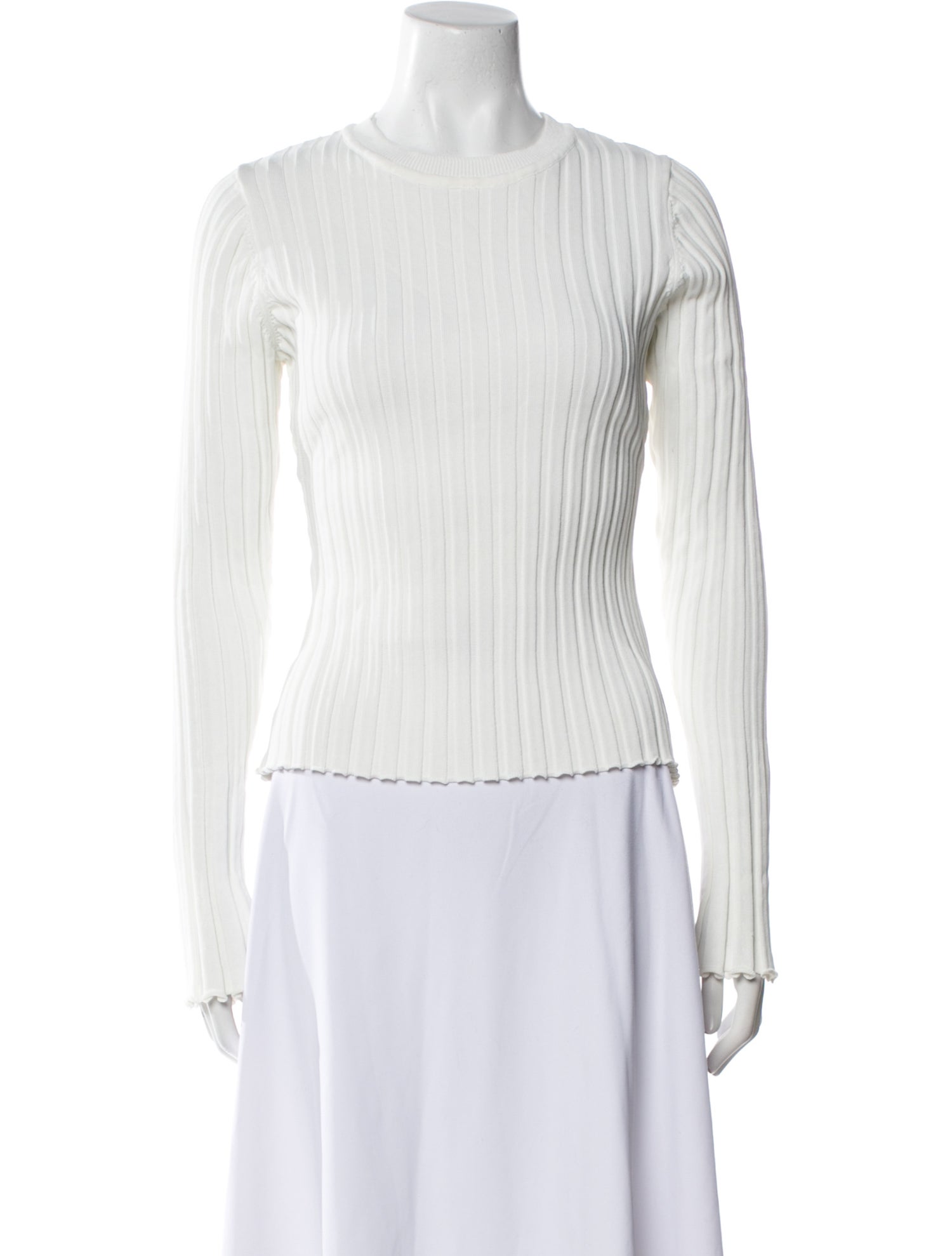 Dissh Crew Neck Long Sleeve Top