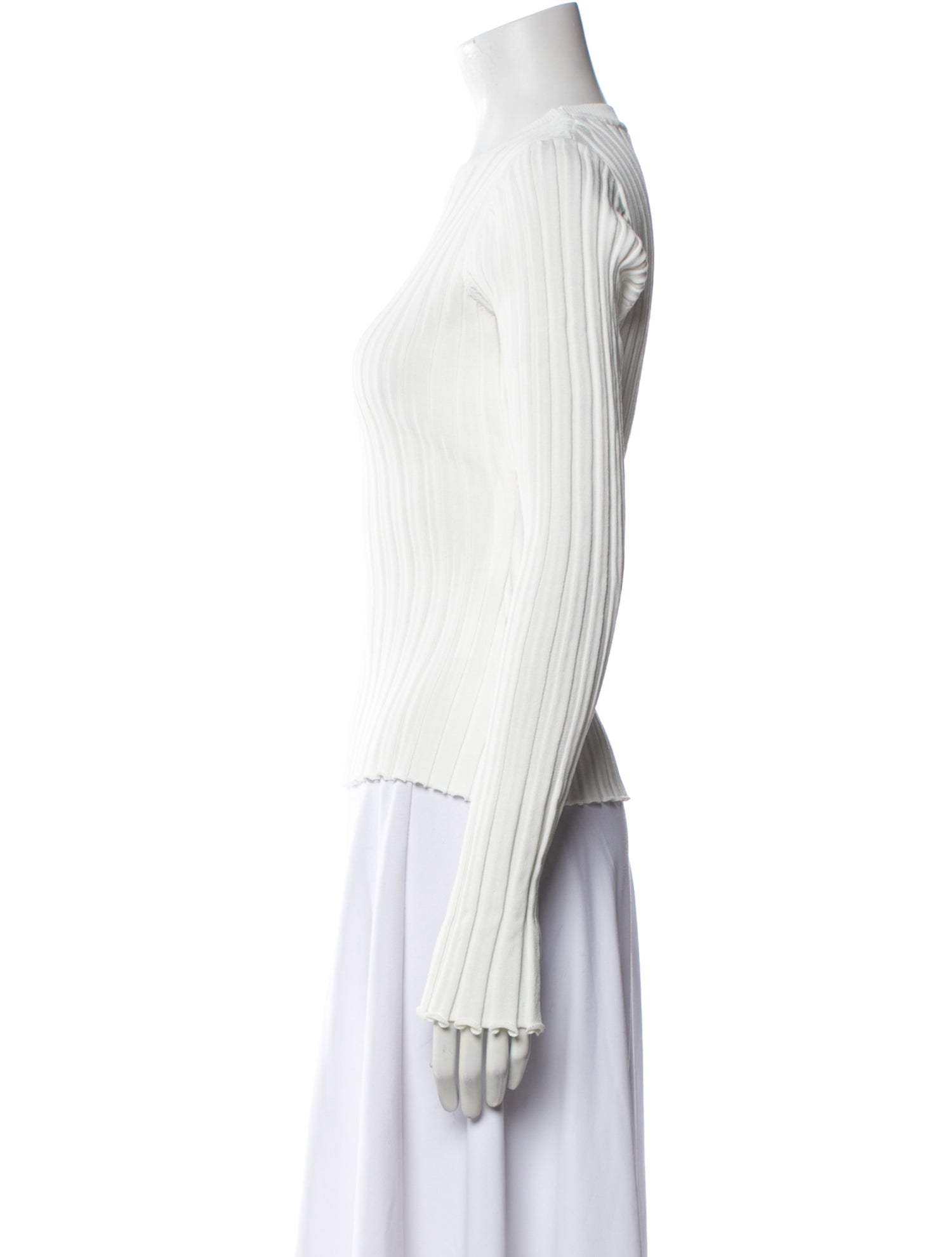 Dissh Crew Neck Long Sleeve Top