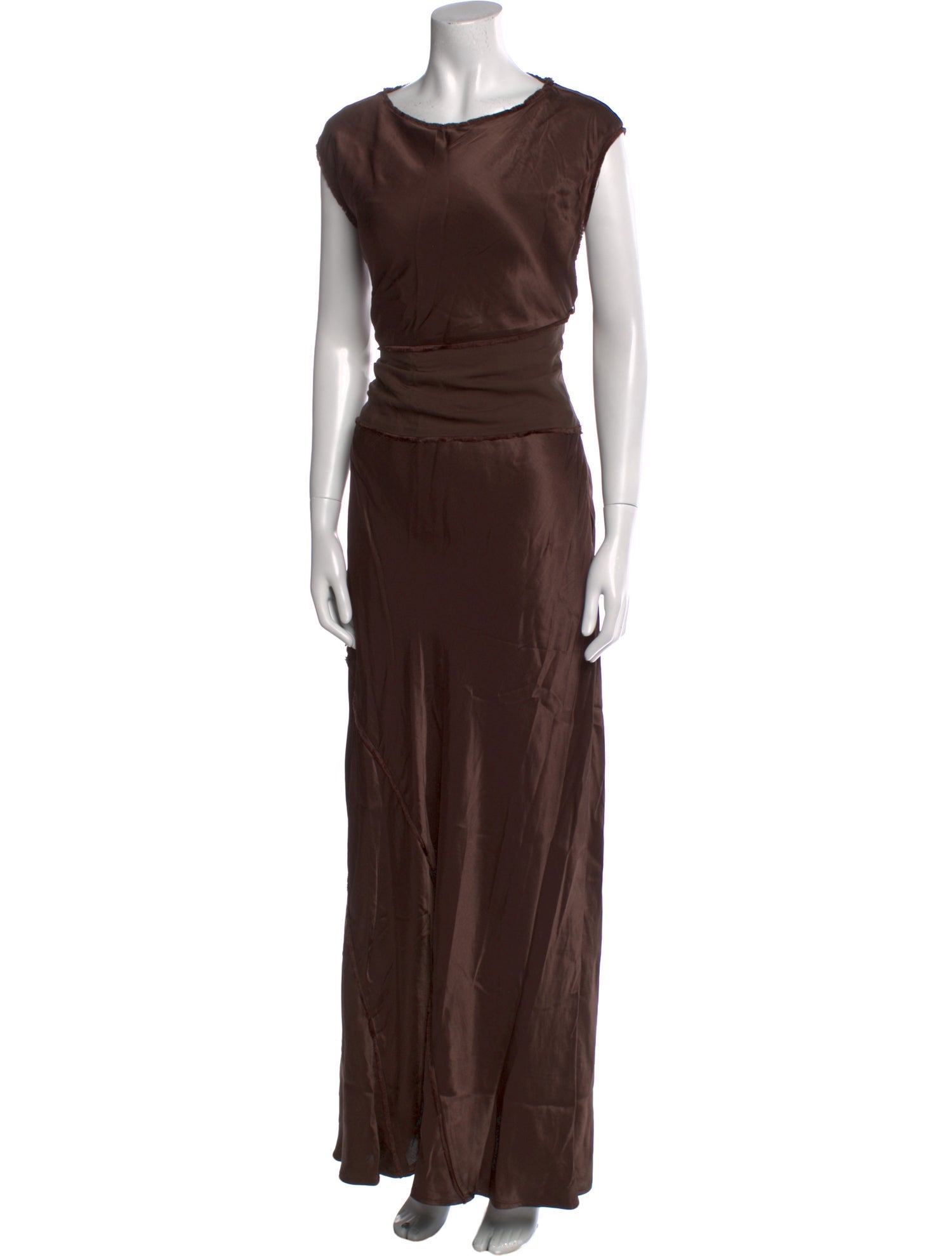 Dissh Bateau Neckline Long Dress w/ Tags