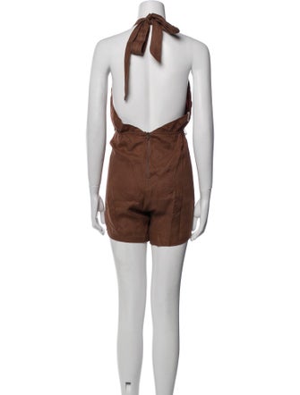 Dissh Linen Halterneck Romper