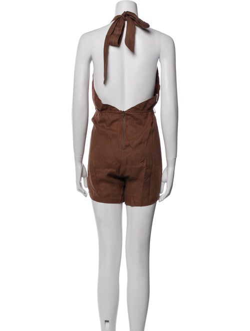Dissh Linen Halterneck Romper