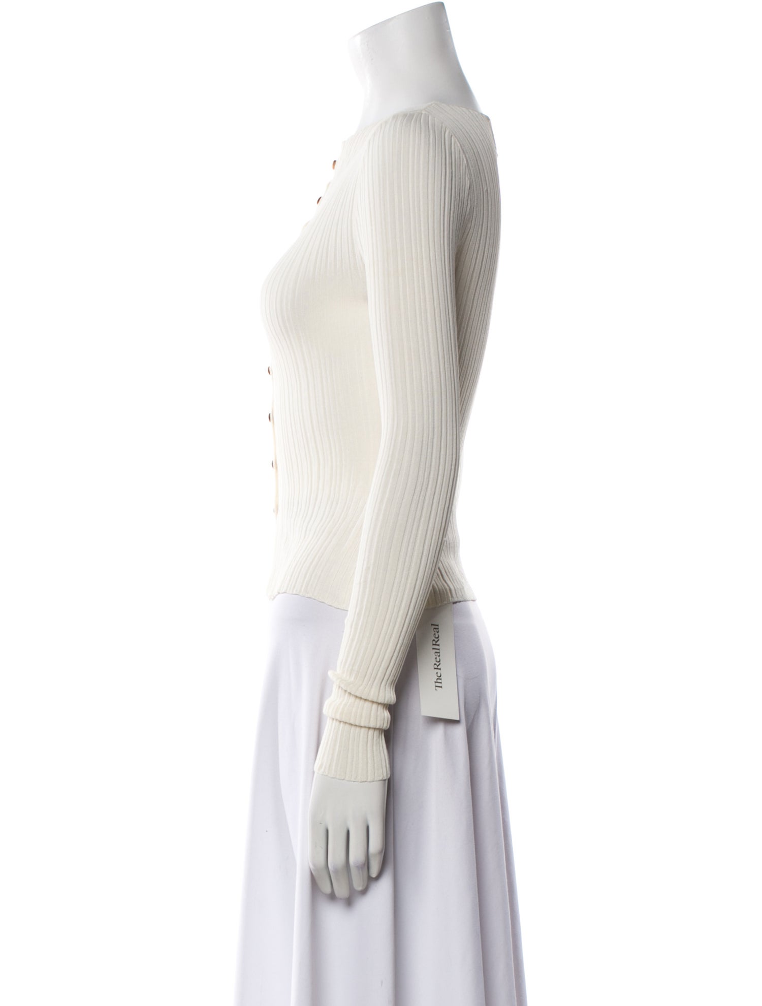 Dissh Bateau Neckline Long Sleeve Crop Top