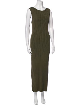 Dissh Scoop Neck Long Dress