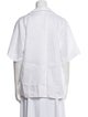 Dissh Linen Three-Quarter Sleeve Button-Up Top