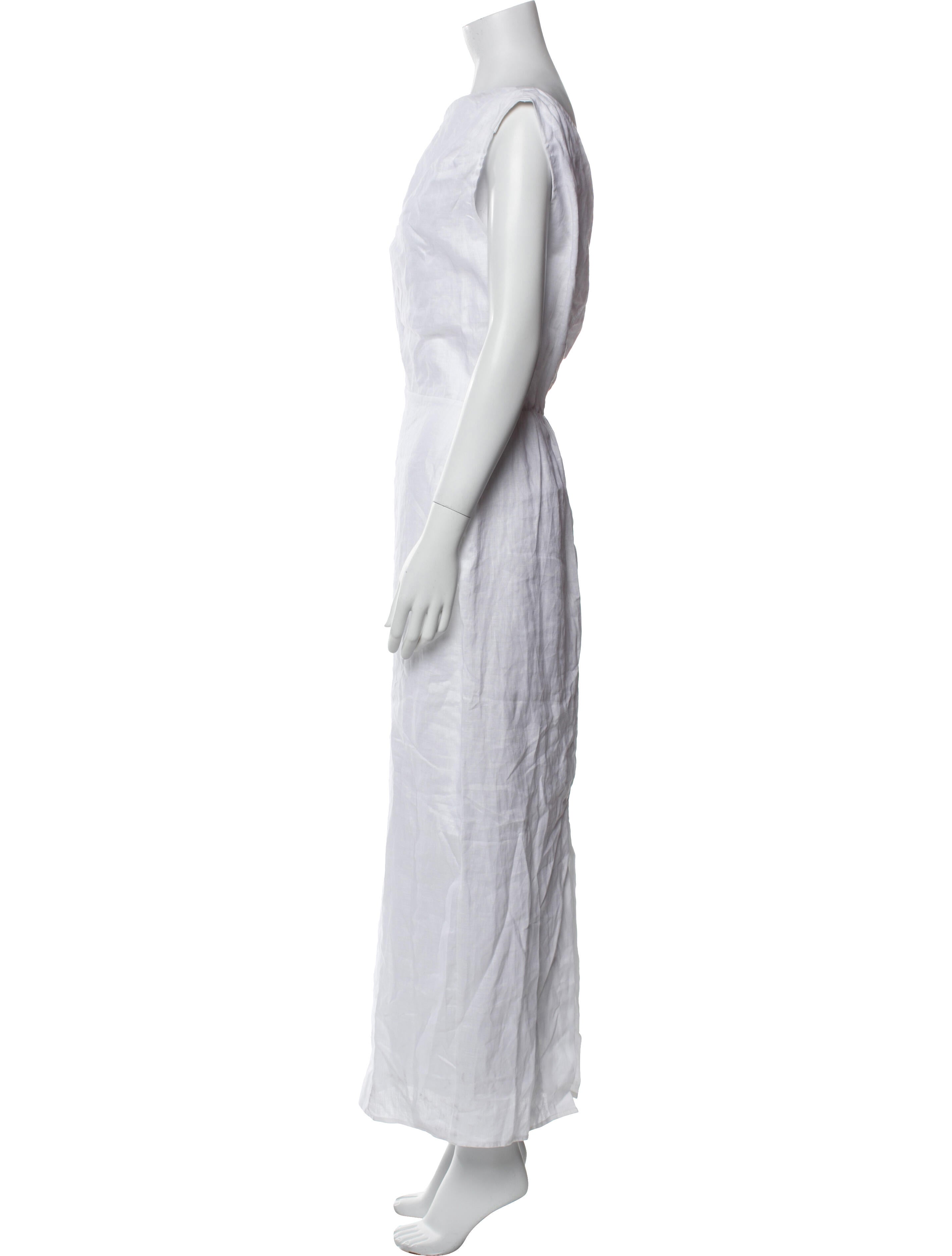 Dissh Linen Long Dress w/ Tags