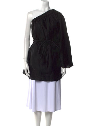 Dissh Linen One-Shoulder Tunic