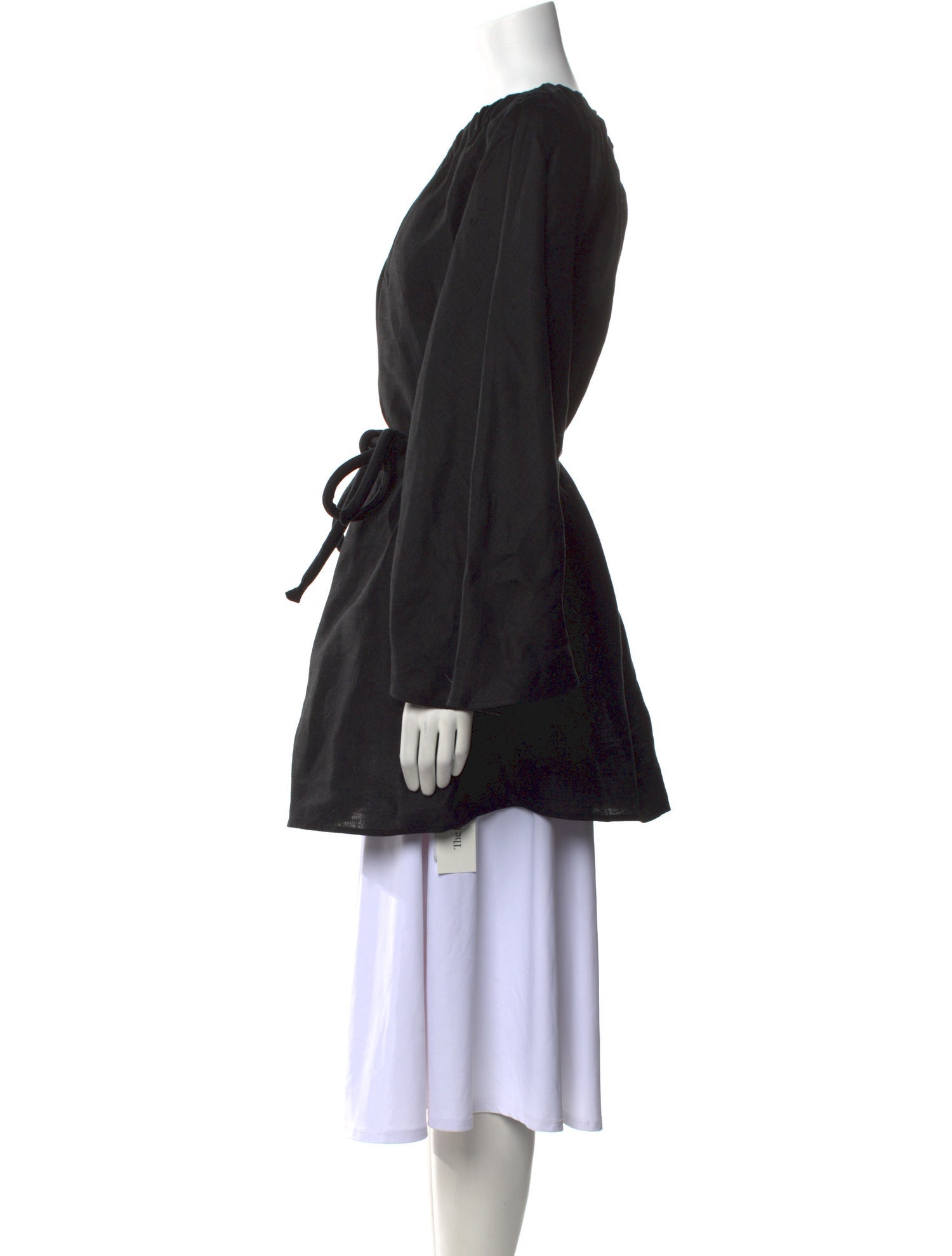 Dissh Linen One-Shoulder Tunic