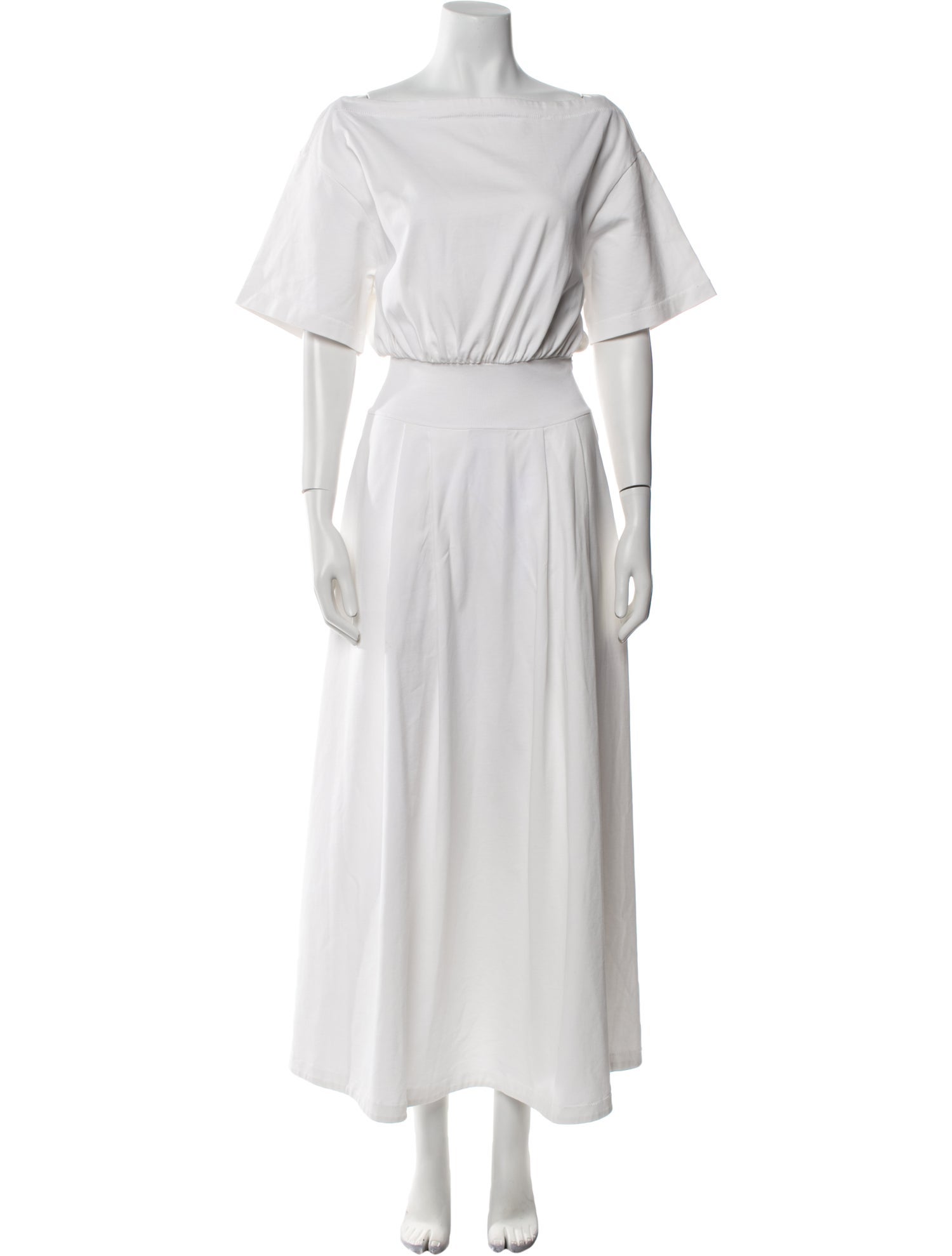 Dissh Bateau Neckline Long Dress