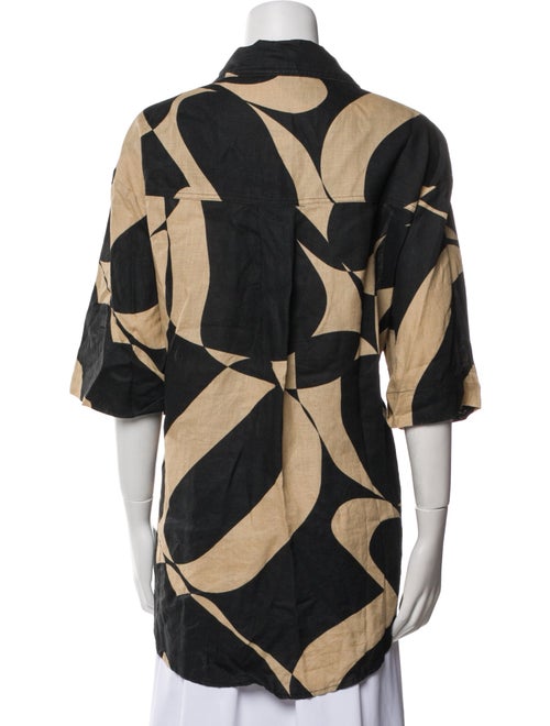 Dissh Linen Printed Tunic