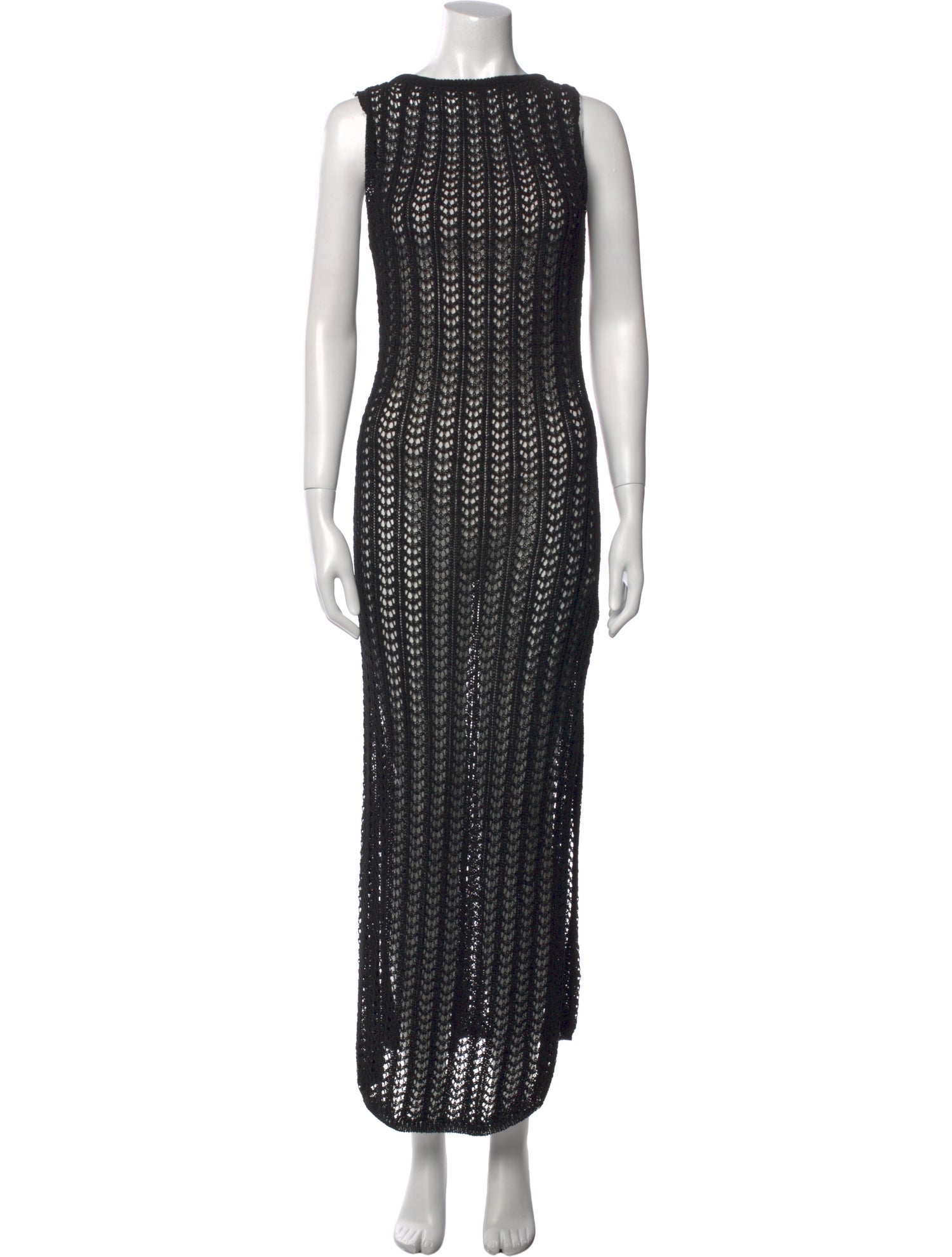 Dissh Scoop Neck Long Dress