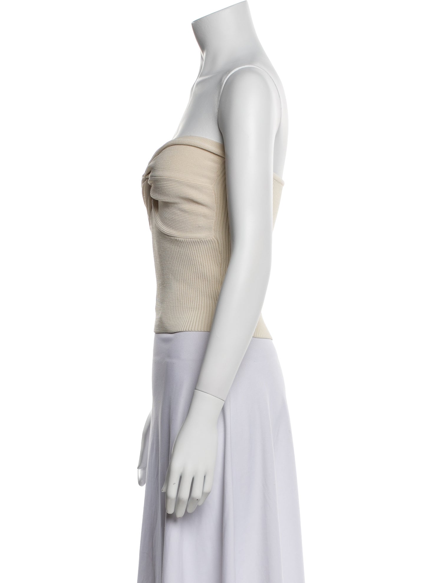 Dissh Strapless Crop Top