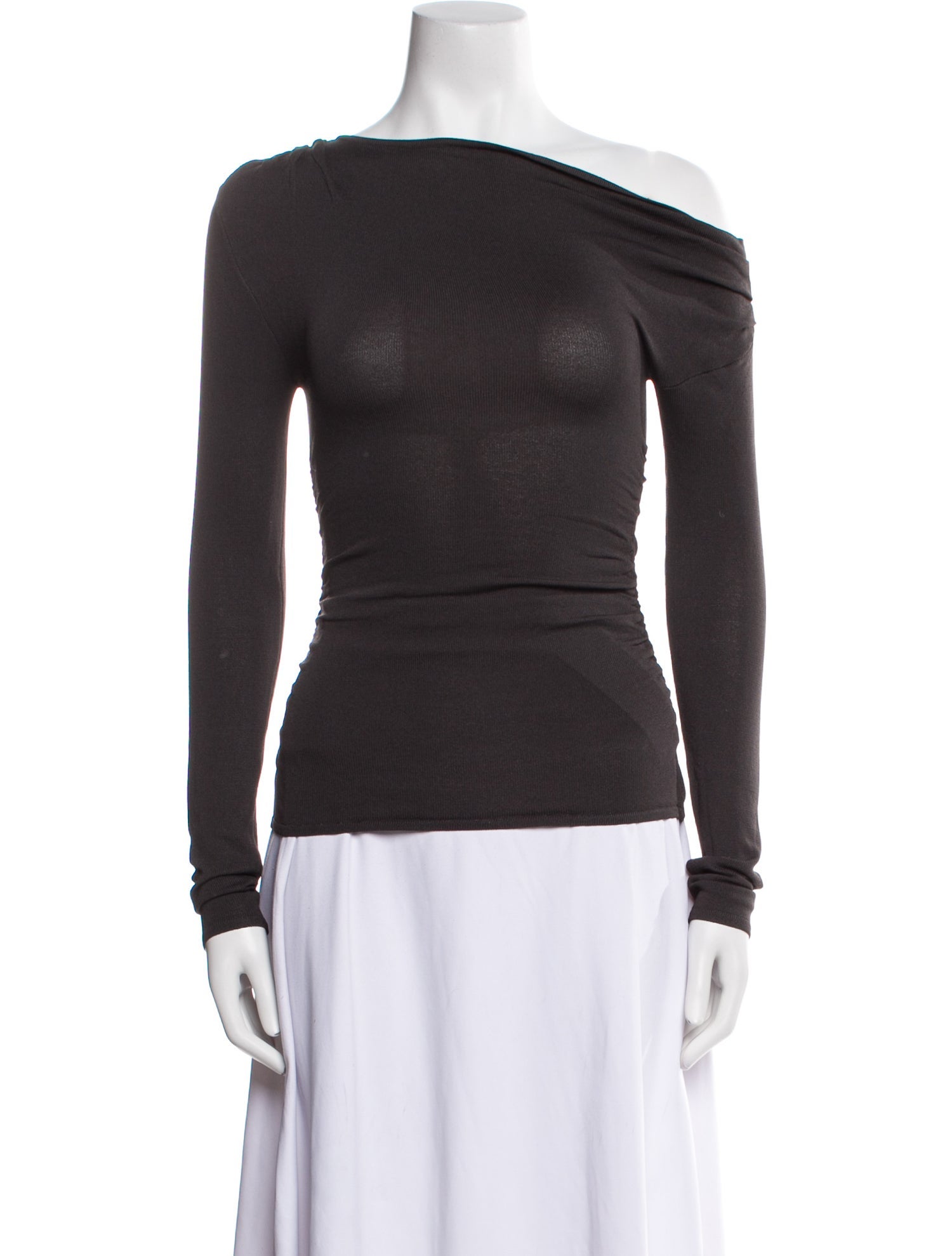 Dissh Off-The-Shoulder Long Sleeve Top