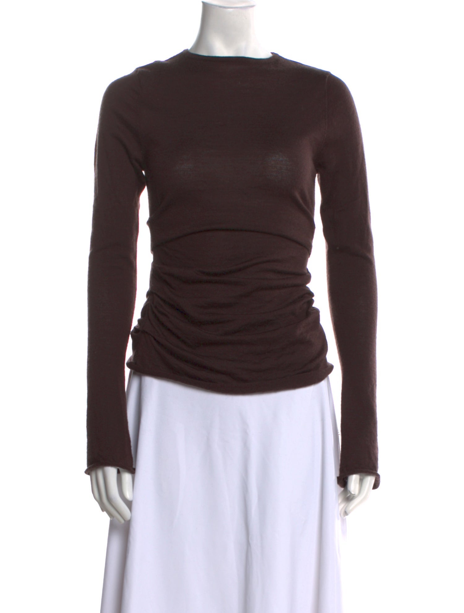 Dissh Merino Wool Bateau Neckline Top