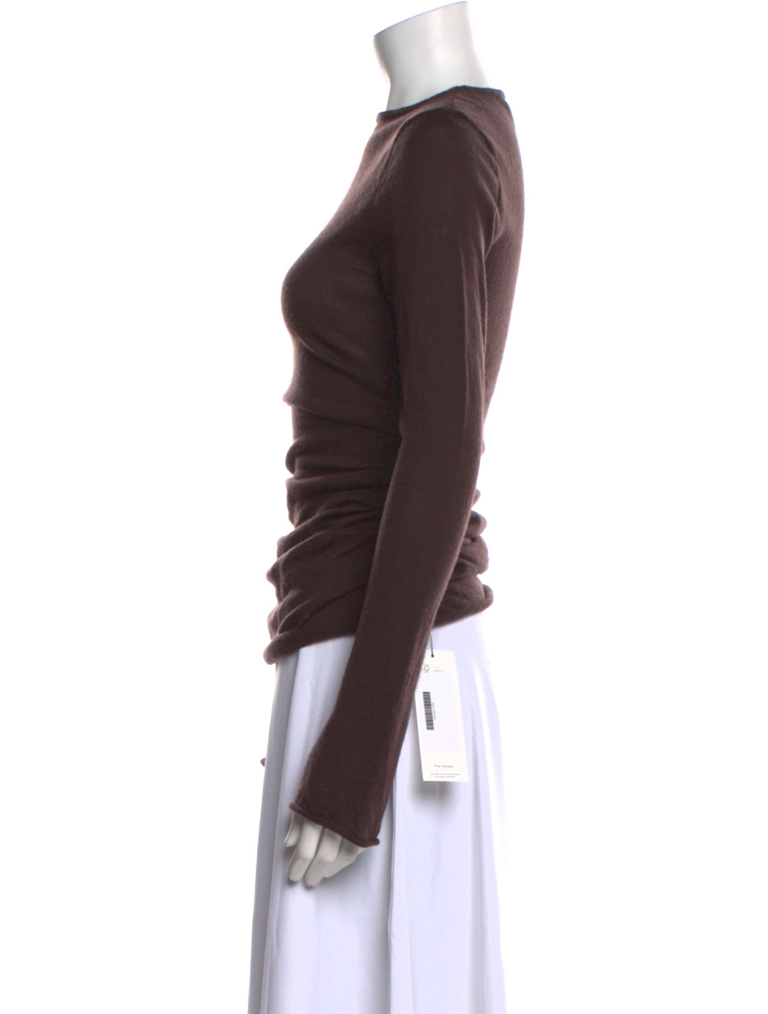 Dissh Merino Wool Bateau Neckline Top