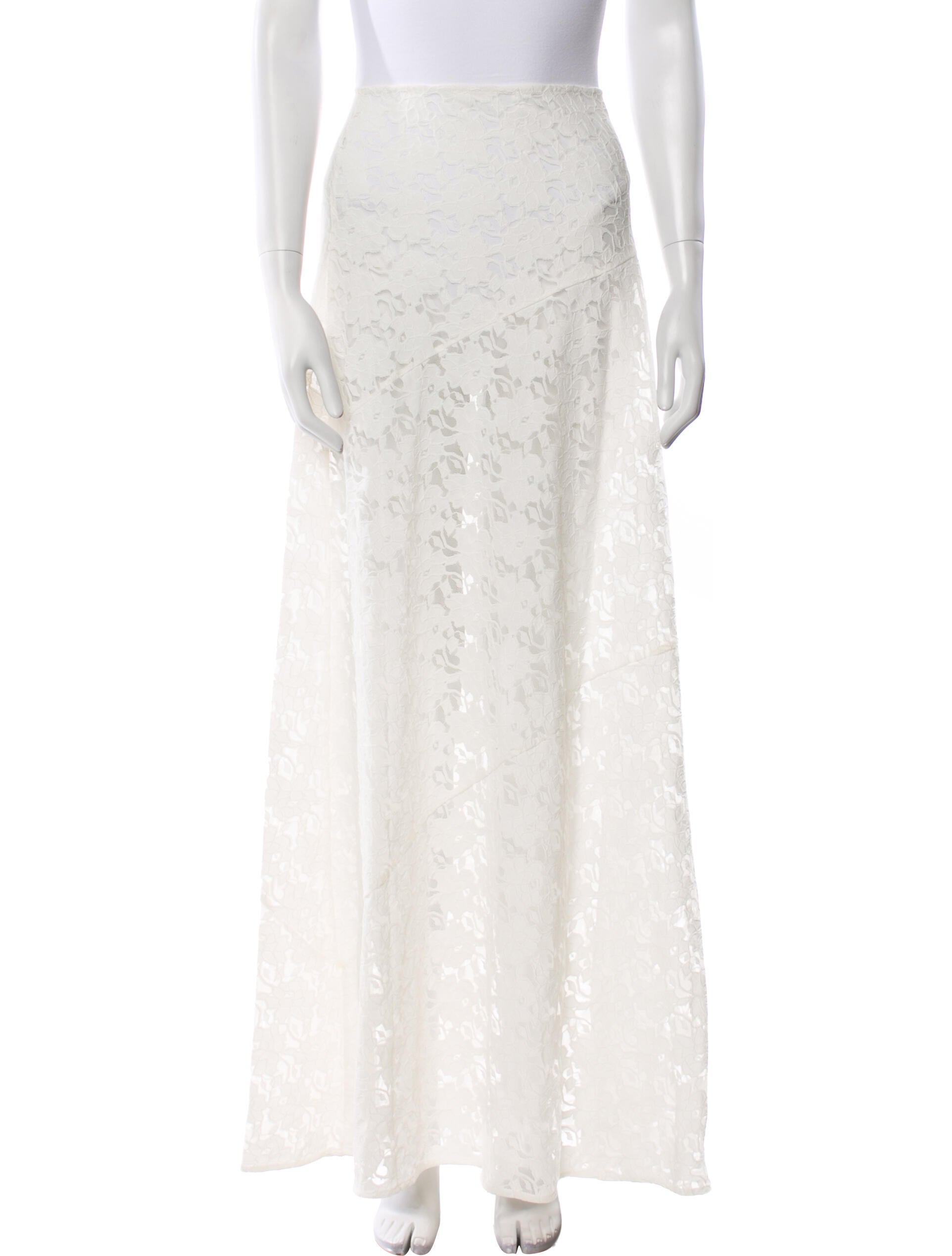 Dissh Lace Pattern Long Skirt w/ Tags