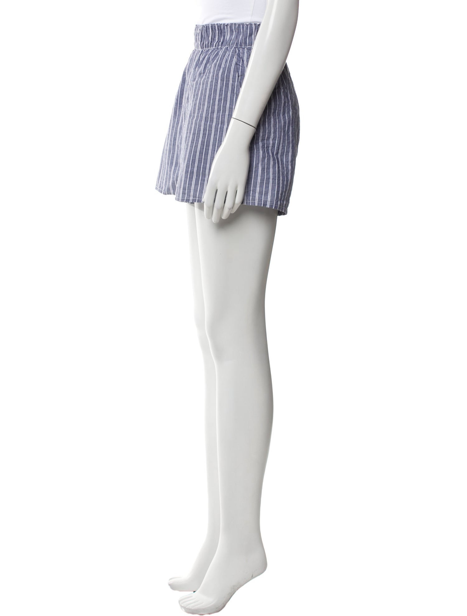 Dissh Striped Mini Shorts