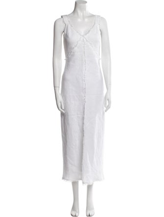 Dissh Linen Midi Length Dress
