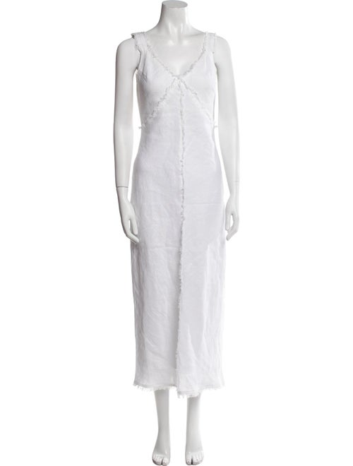 Dissh Linen Midi Length Dress