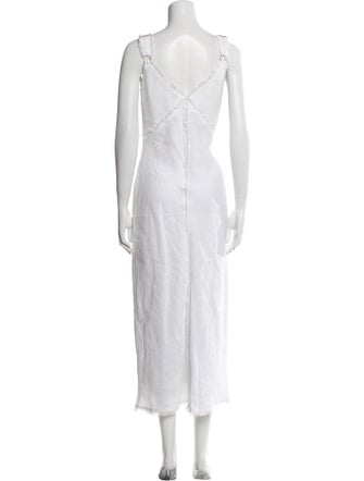 Dissh Linen Midi Length Dress