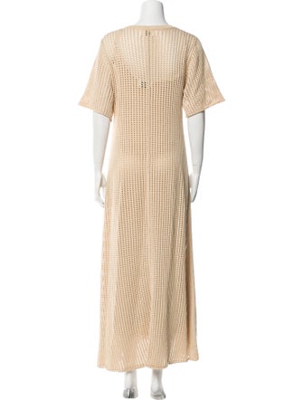 Dissh Scoop Neck Long Dress