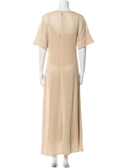 Dissh Scoop Neck Long Dress