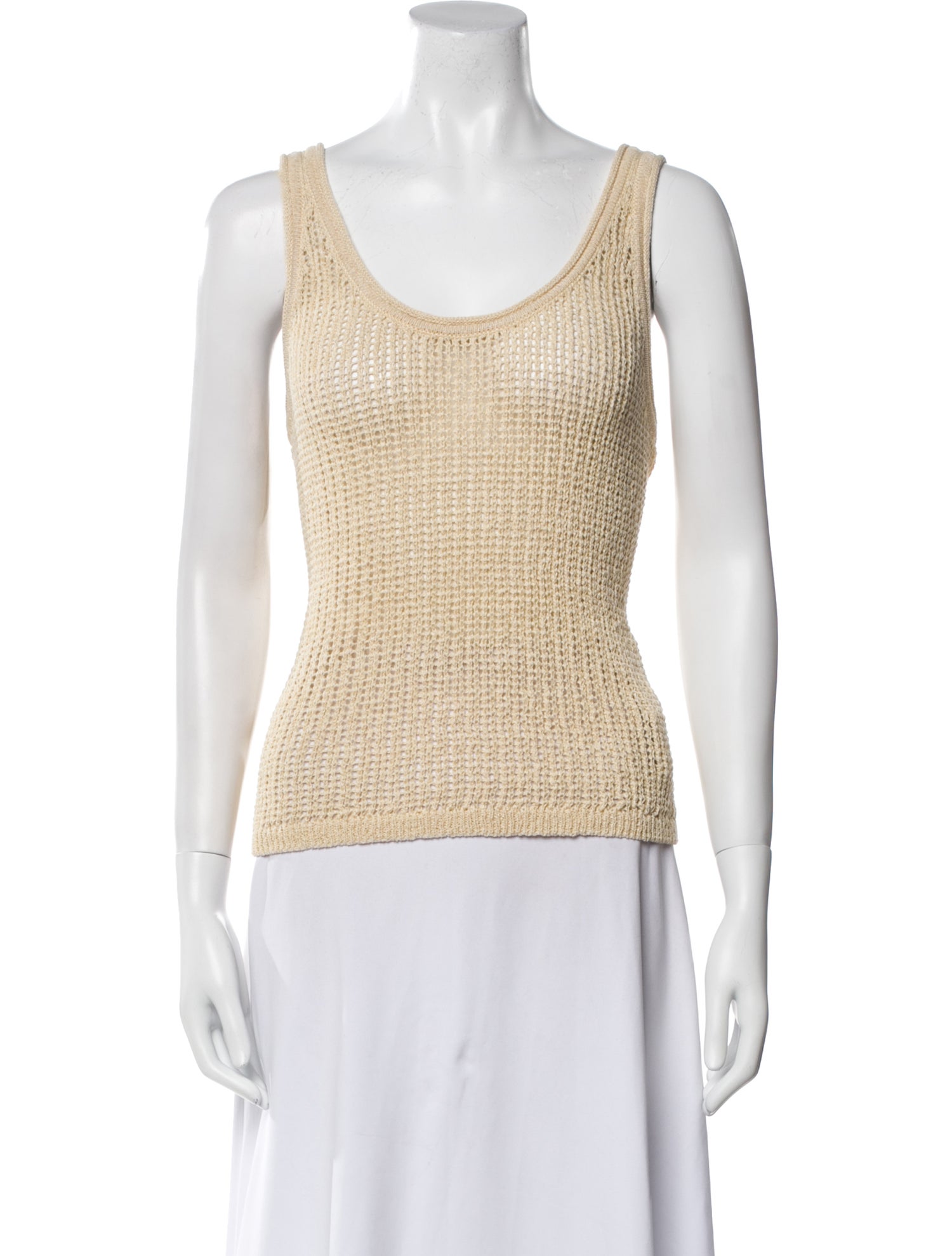 Dissh Scoop Neck Sleeveless Top