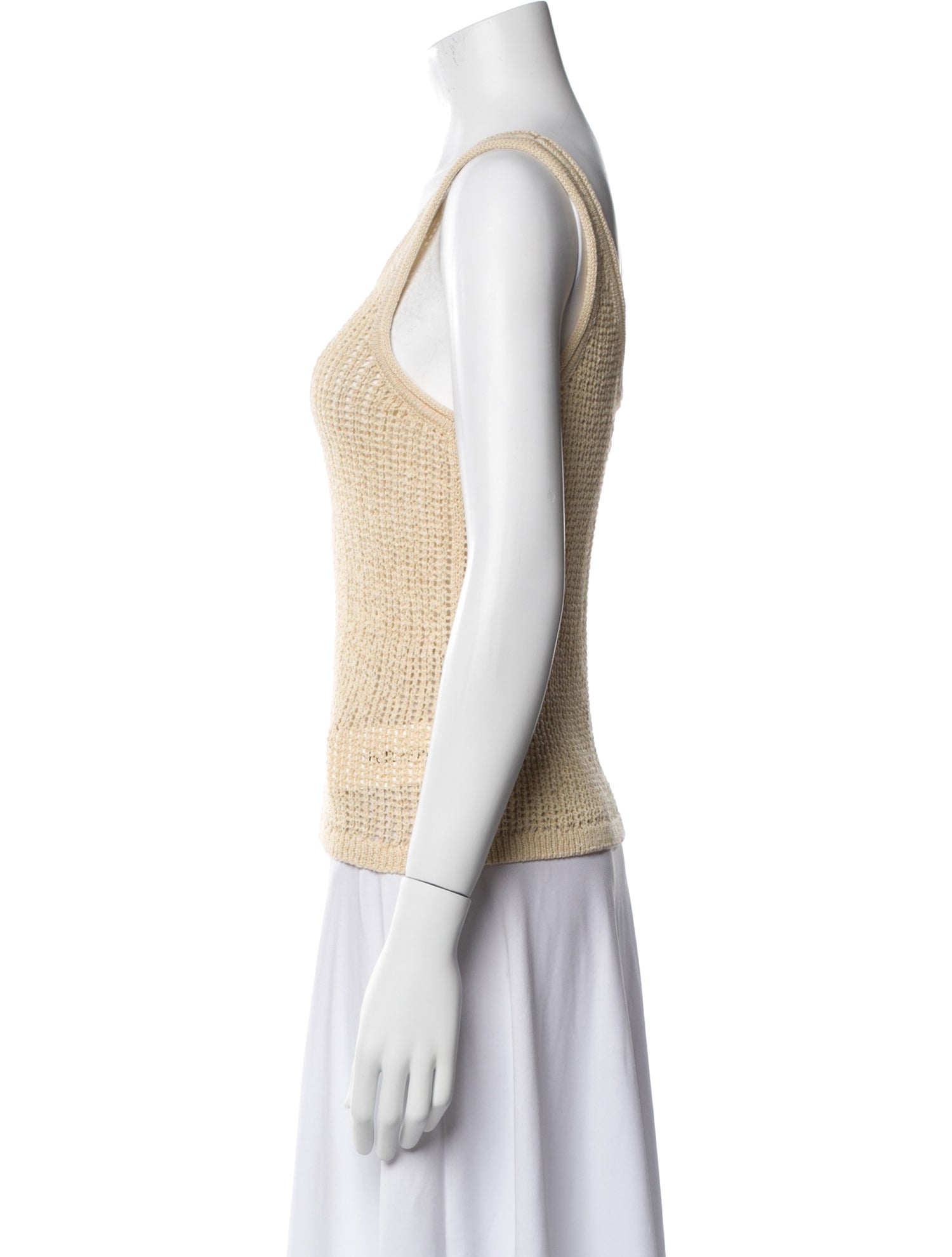 Dissh Scoop Neck Sleeveless Top