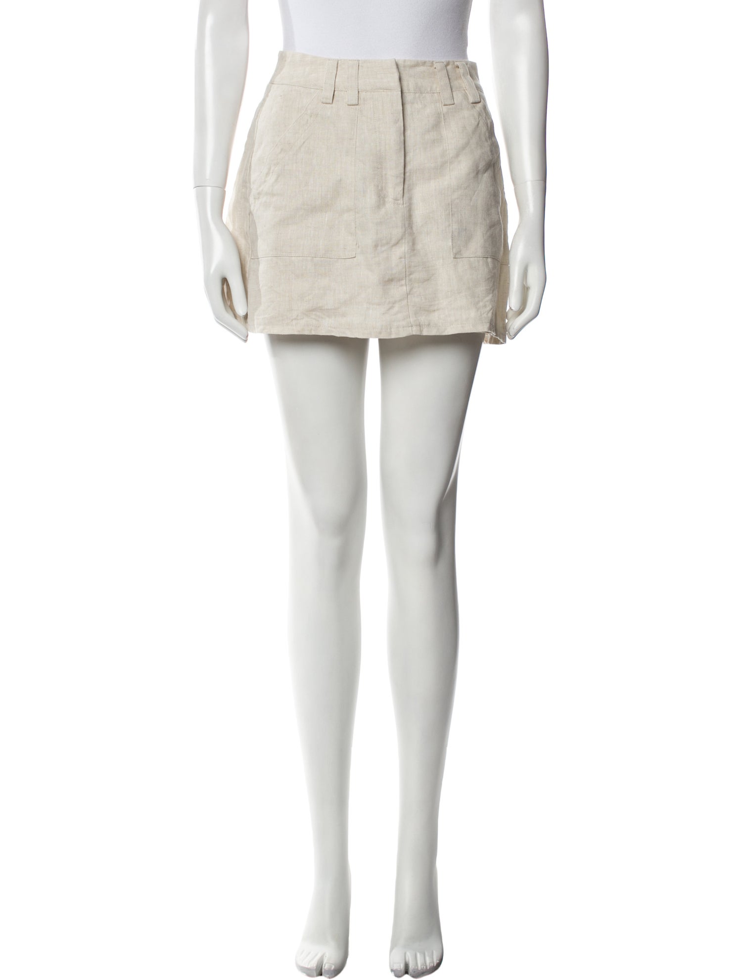 Dissh Linen Mini Shorts