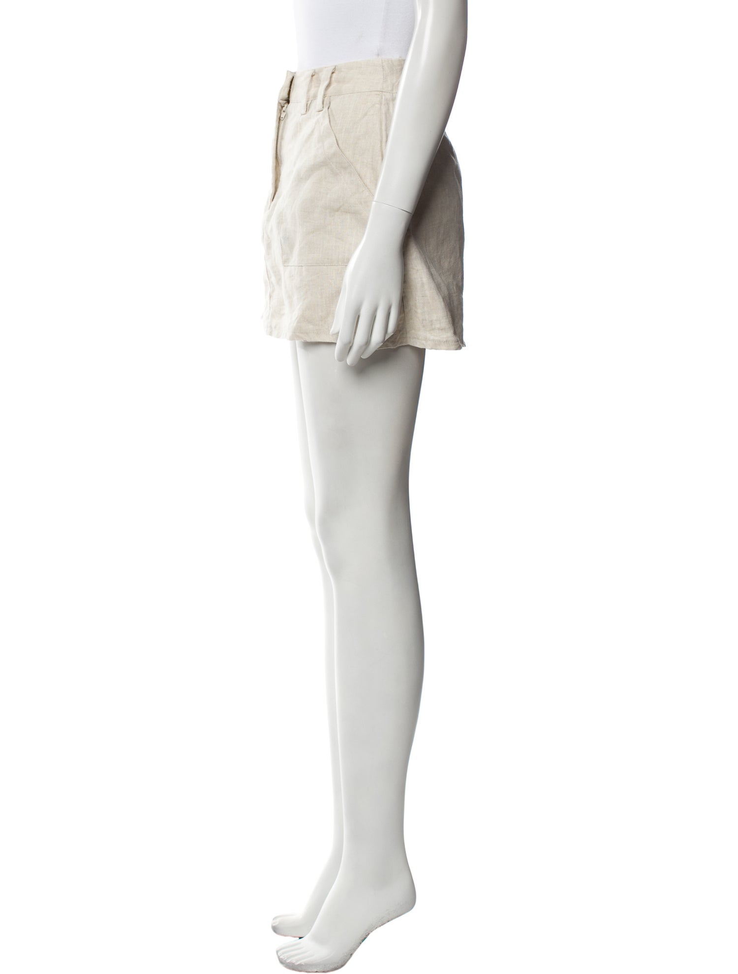 Dissh Linen Mini Shorts