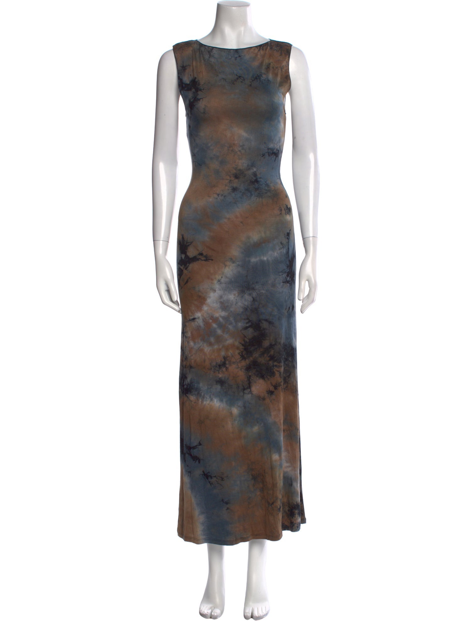 Dissh Tie-Dye Print Long Dress