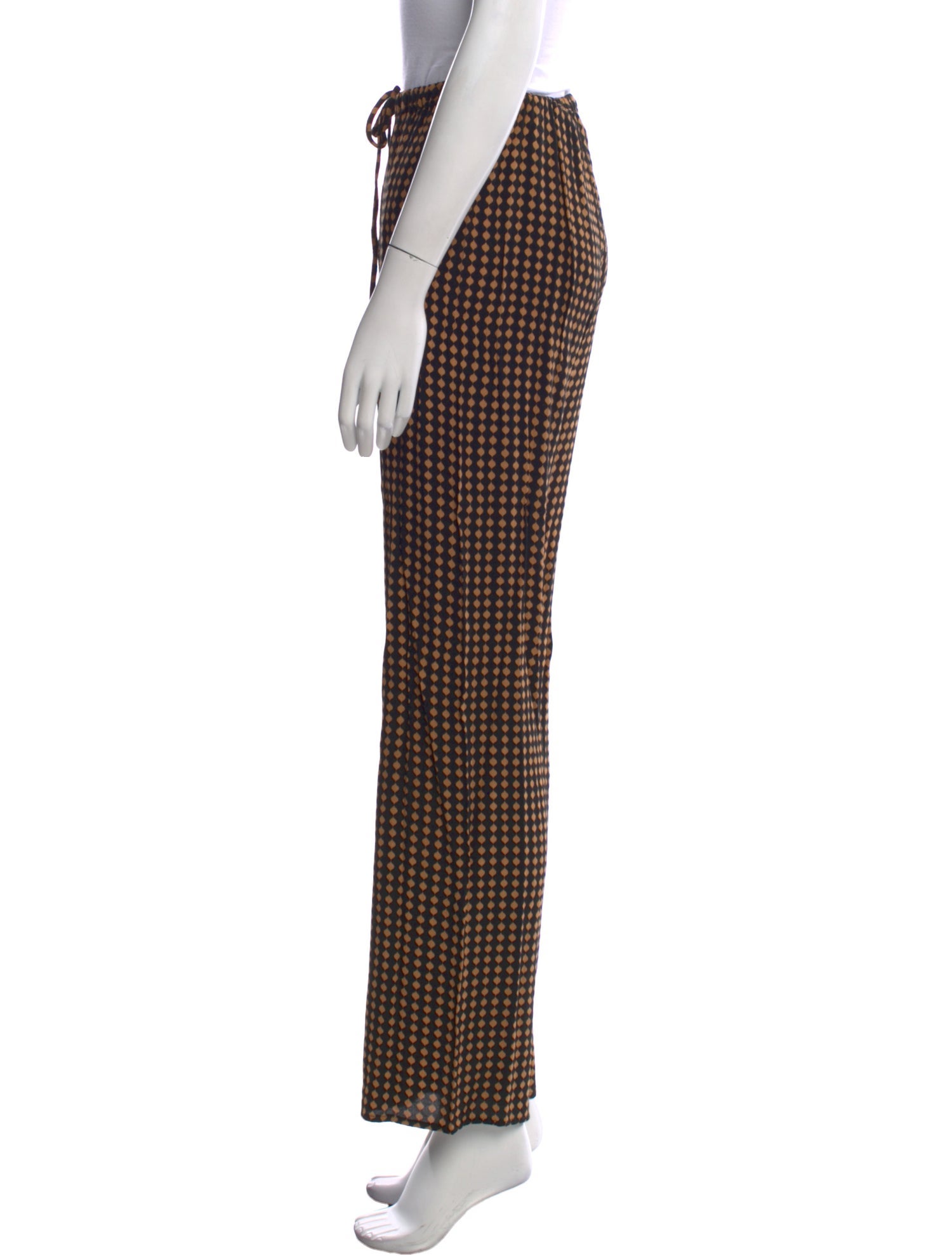 Dissh Printed Wide Leg Pants