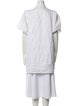 Dissh Linen Short Sleeve Button-Up Top