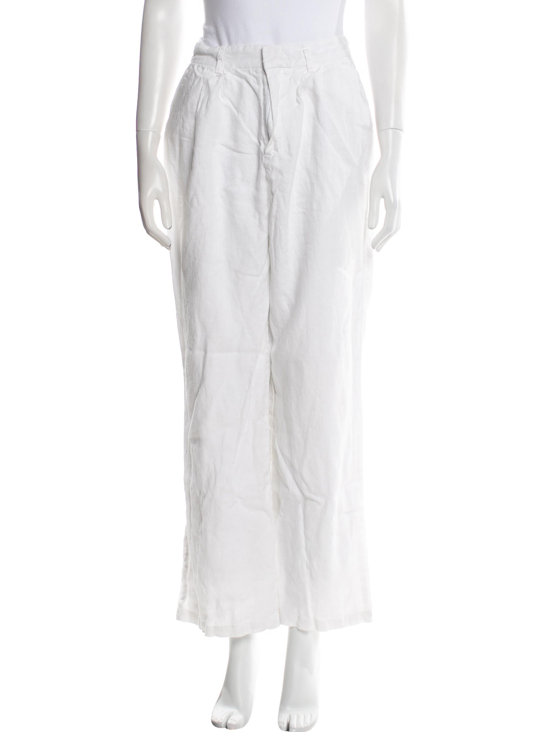 Dissh Linen Wide Leg Pants