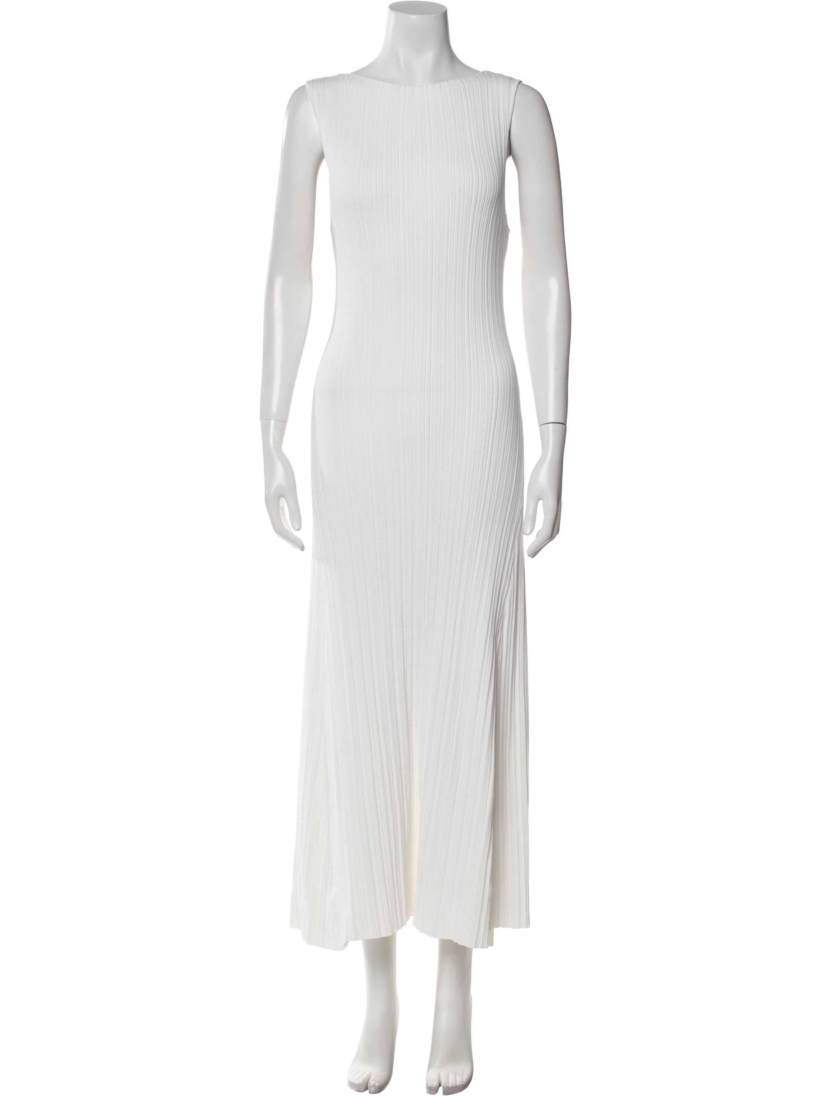 Dissh Bateau Neckline Long Dress