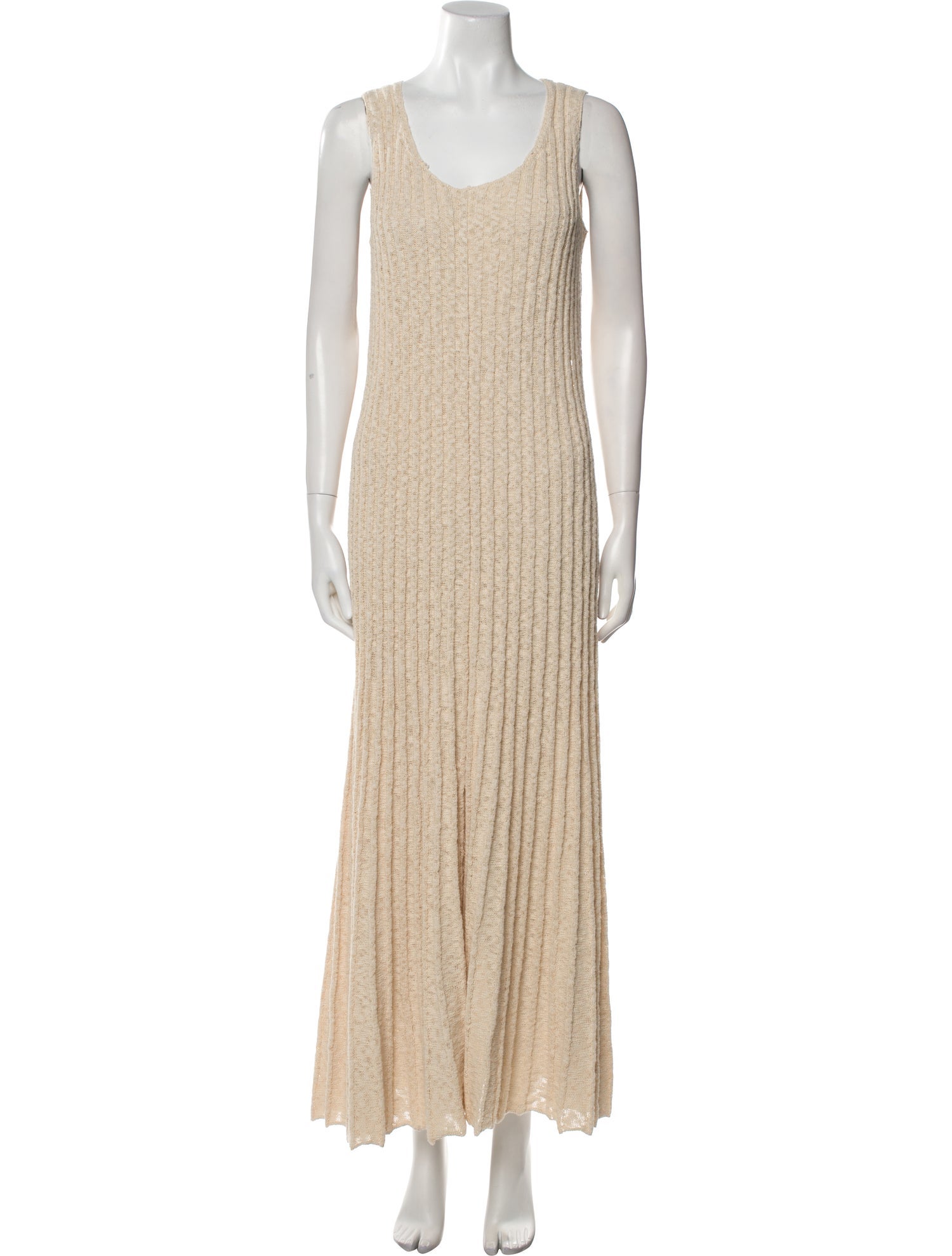 Dissh Scoop Neck Midi Length Dress